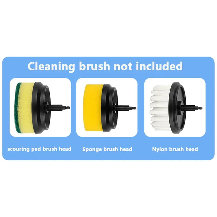 3 in 1 Electric Cleaning Brush Kitchen Dishwashing Home USB Rechargeable Electric Rotary Scrubber Household Appliances Cleaning